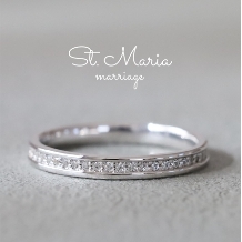 【スペランツァ】じゃまにならない、ダイヤモンドの日常使いにピッタリな結婚指輪。