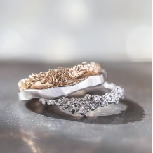 Ｓｔ．Ｍａｒｉａ:【コロッラ no.2】花冠にダイヤモンドをちりばめた、人気の優しいデザインの指輪