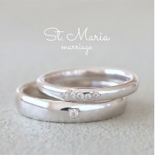 Ｓｔ．Ｍａｒｉａ:【リトモ】ランダムなメレーダイヤがリズムを生み、女性らしい柔らかさを醸し出す