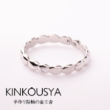 手作り指輪の金工舎:マイルストーンリング