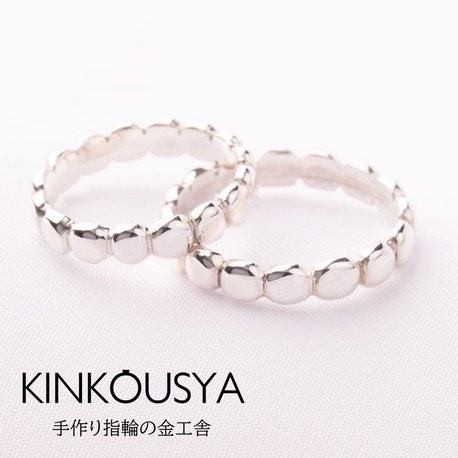 手作り指輪の金工舎:マイルストーンリング