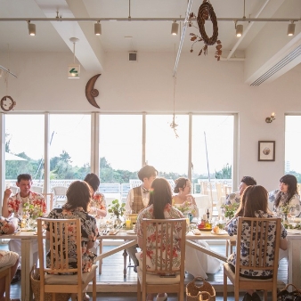 皿の上の自然（SALLY WEDDING DESIGN）:スタンダード20名 全館貸切&宿泊付プラン