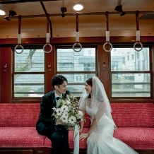 シェラトン鹿児島:TRAIN WEDDING～市電の中で叶うオリジナル結婚式～