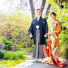 料亭　賀城園:和婚におすすめ！色打掛ウエディング / 挙式+会食プラン