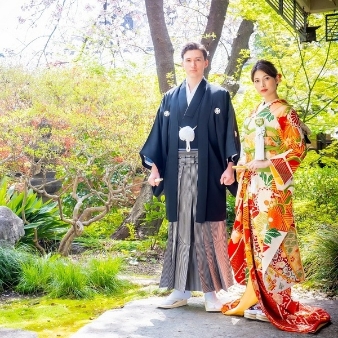 料亭　賀城園:和婚におすすめ！色打掛ウエディング / 挙式+会食プラン