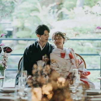 結婚式場：【ドレス&amp;和婚】庭園×貸切邸宅◆秋の結婚式フェア/来館特典付