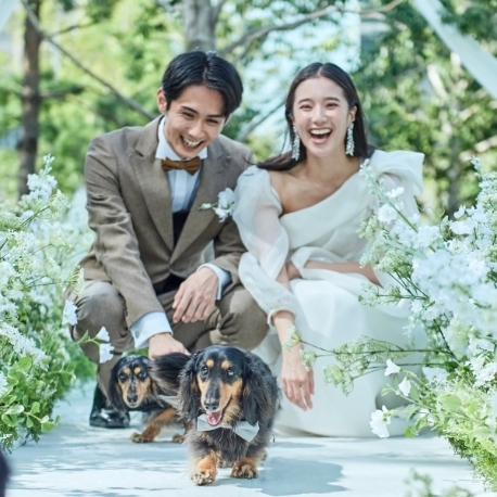 ザ ジャクソン ガーデン（THE JACKSON GARDEN）：【ペット婚限定】挙式＆披露宴も一緒に♪愛犬と1日過ごせるWD