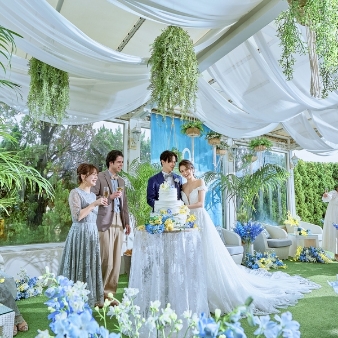 ＴＨＥ　ＳＥＡＳＩＤＥ　ＧＡＲＤＥＮ　（ザ・シーサイドガーデン）:【挙式＆会食 10名79万円】大切な家族と過ごすプライベートウェディング
