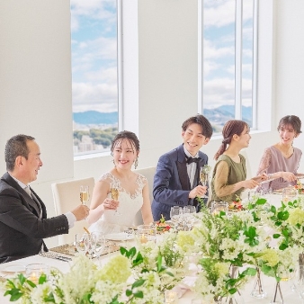 家族挙式＠オリエンタルホテル広島のフェア画像