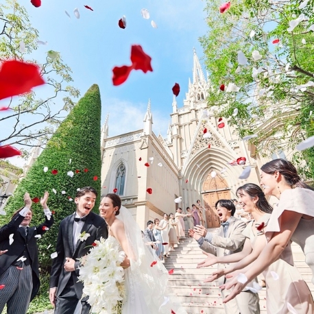 The　Green　Terrace　表参道（ザ　グリーン　テラス　オモテサンドウ）　by 青山 セントグレース大聖堂：【100万特典×ランチ付き】新オープン会場◆挙式＆国産牛試食