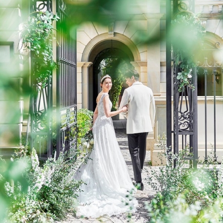 The　Green　Terrace　表参道（ザ　グリーン　テラス　オモテサンドウ）　by 青山 セントグレース大聖堂：【初見学におすすめ◎】大聖堂×ガーデン付き会場*豪華試食