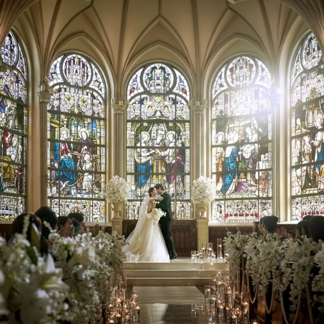 The　Green　Terrace　表参道（ザ　グリーン　テラス　オモテサンドウ）　by 青山 セントグレース大聖堂：【初見学でも安心】感動挙式×NEW会場OPEN*美食体験