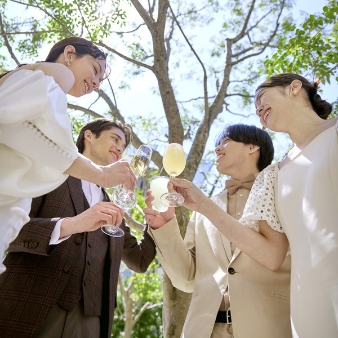 The　Green　Terrace　表参道（ザ　グリーン　テラス　オモテサンドウ）　by 青山 セントグレース大聖堂:【最大60万優待｜26年6-8月限定】サマープラン登場*新緑広がる季節にガーデンW