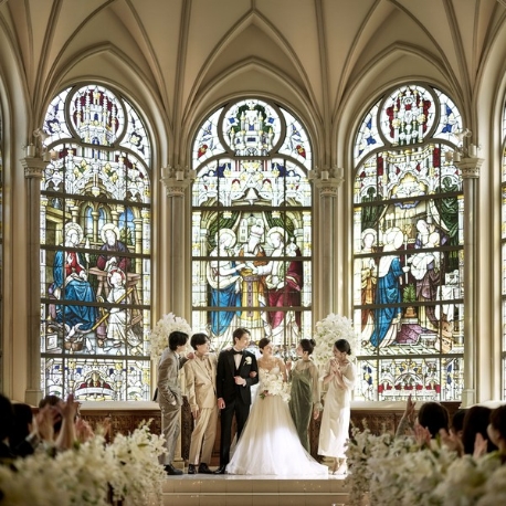 The　Green　Terrace　表参道（ザ　グリーン　テラス　オモテサンドウ）　by 青山 セントグレース大聖堂：平日限定【全館見学*ALL体験】絶品3万円試食//挙式×ドレス体験