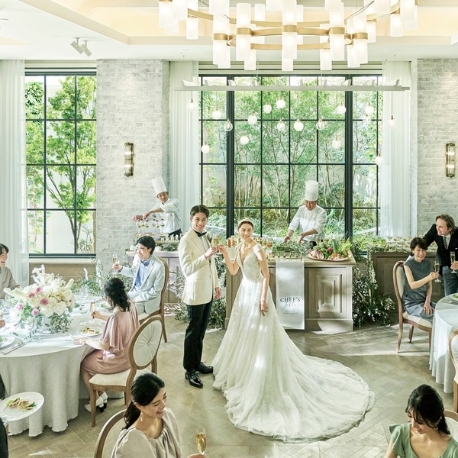 The　Green　Terrace　表参道（ザ　グリーン　テラス　オモテサンドウ）　by 青山 セントグレース大聖堂：＼水曜SP*12大特典／大聖堂挙式体験×NEW会場×絶品試食