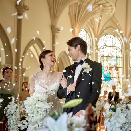 The　Green　Terrace　表参道（ザ　グリーン　テラス　オモテサンドウ）　by 青山 セントグレース大聖堂：平日限定【全館見学*ALL体験】絶品3万円試食//挙式×ドレス体験