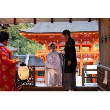 上賀茂神社 京都:【宵の結】一日二組限定　挙式のみプラン宵の結【本殿】