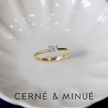 CERNE & MINUE by BIJOUPIKO:【経験豊富な職人がマンツーマンでサポート】手作り婚約指輪