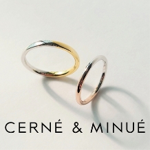 CERNE & MINUE by BIJOUPIKO:【2本10万円以下からも作成可能】手作り結婚指輪