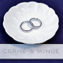 CERNE & MINUE by BIJOUPIKO:【2本10万円以下からも作成可能】手作り結婚指輪