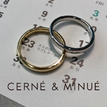 CERNE & MINUE by BIJOUPIKO:【経験豊富な職人がマンツーマンでサポート】手作り結婚指輪