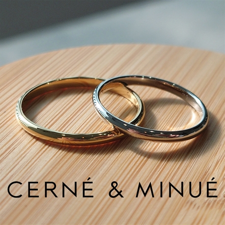CERNE & MINUE by BIJOUPIKO:【2本10万円以下からも作成可能】手作り結婚指輪