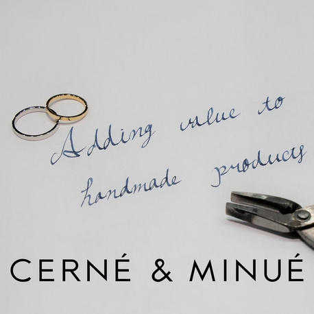 CERNE & MINUE by BIJOUPIKO:【2本10万円以下からも作成可能】手作り結婚指輪