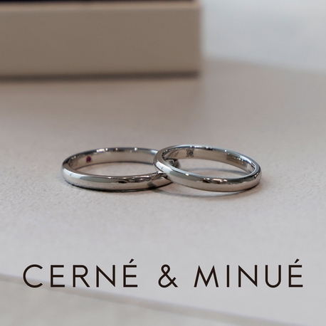 CERNE & MINUE by BIJOUPIKO:【2本10万円以下からも作成可能】手作り結婚指輪