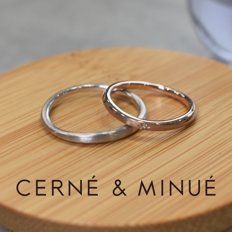 CERNE & MINUE by BIJOUPIKO:【経験豊富な職人がマンツーマンでサポート】手作り結婚指輪