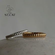 ａｔｅｌｉｅｒ　ＳＴ，ＣＡＴ:普段着に似合う、キラキラしないオーダー結婚指輪【Shell Ring】