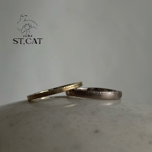 ａｔｅｌｉｅｒ　ＳＴ，ＣＡＴ:【Scratch Ring】スクラッチ加工