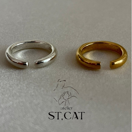 普段着に似合う、キラキラしないオーダー結婚指輪【Klimt】