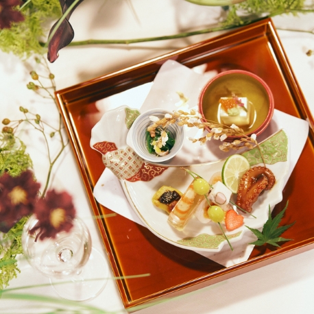 赤坂氷川神社／クチュールナオコ銀座店：【料理重視の方必見】神社婚×料亭・ホテル会食相談会