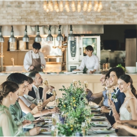 ampersand By LAGUNAVEIL ATELIER(アンパサンド バイ ラグナヴェール アトリエ):【少人数W相談】緑と光の感動挙式×贅沢試食×上質W体験