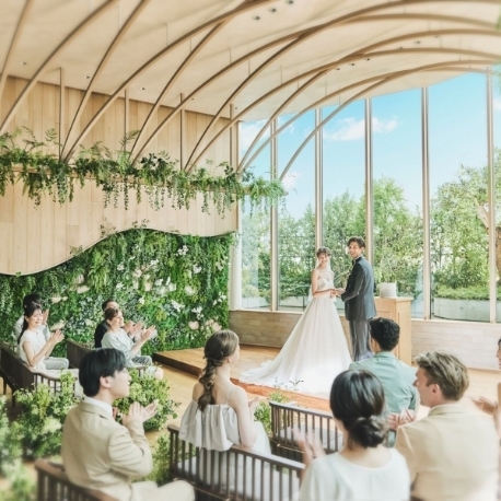 ampersand By LAGUNAVEIL ATELIER(アンパサンド バイ ラグナヴェール アトリエ):【初見学◎】木漏れ日チャペル×贅沢フロア貸切W〈150万特典付〉