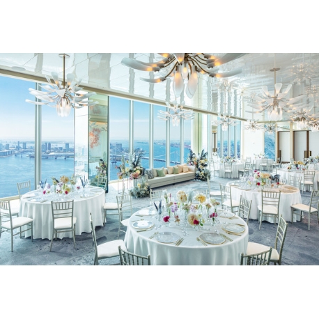 フェアモント東京：【絶景体験】最上階チャペル×THE SEA見学*2泊宿泊付
