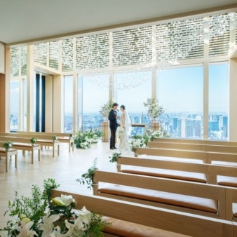 フェアモント東京:【少人数婚Plan】最上階からの絶景でおもてなし。近しい方々とアットホームな結婚式を