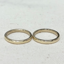 下関・周南指輪工房:【下関・周南指輪工房】シンプルなデザインも手作りという思い出を添えて