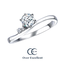 Over Excellent(オーバーエクセレント):クレパスキュール ~絆~6本爪スタイルでタイムレスな美しさが魅力