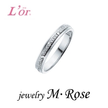 ジュエリー エム・ローズ:プラチナ999マリッジリング