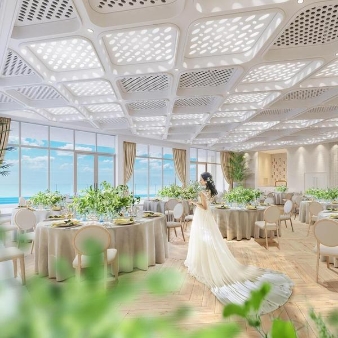 結婚式場：＼5月BIG！OPEN記念／20大特典×3万ギフト*海×光の挙式*New演出