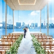 結婚式場:月末SP【27年2月OPEN】海緑*1組貸切*チャペル*ミシュラン試食