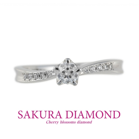 TAKEUCHI BRIDAL NAGOYA:【SAKURA DIAMOND】SD0323P