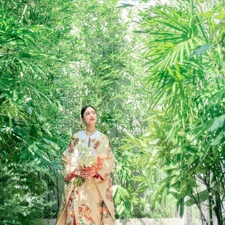 THE CLASSICA GOEN：【自然薫る選べる和婚】護国神社or館内和装挙式×豪華コース試食