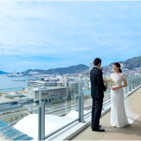 長崎マリオットホテル：【初めでも安心のマリオット婚体験】無料試食・ホテル見学