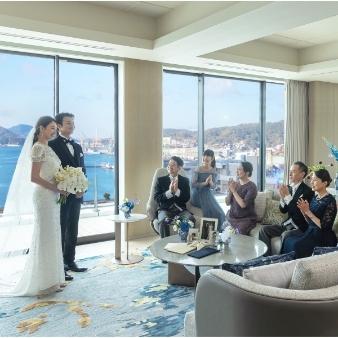 長崎マリオットホテル:インペリアルスイートルーム婚｜優雅で特別なラグジュアリープラン