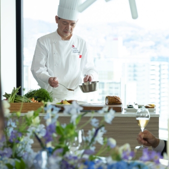 結婚式場：【料理重視の方必見】絶景×3品フレンチ試食*和華蘭美食フェア