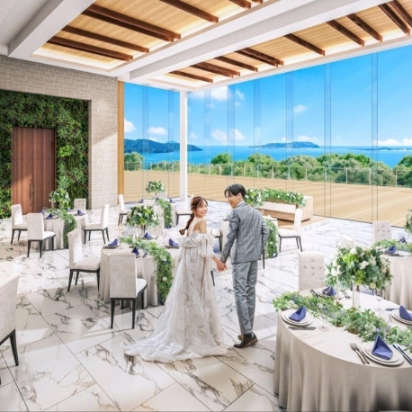 西公園　空の迎賓館：1日1組貸切で叶う！おふたりが自由に過ごせる結婚式を