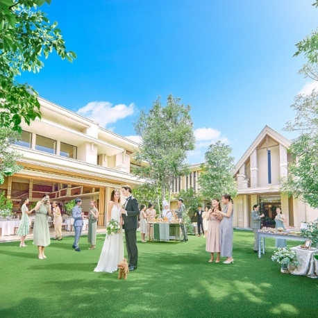 Ｏｒａｎｇｅ　Ａｕｂｅ（オランジュオーブ）：ギフト券1万＼*NEW OPEN*／憧れガーデン×豪華3万試食×挙式優待