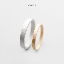MOUV(モーブ):つや消し鎚目|陶器のようになめらかな鎚目